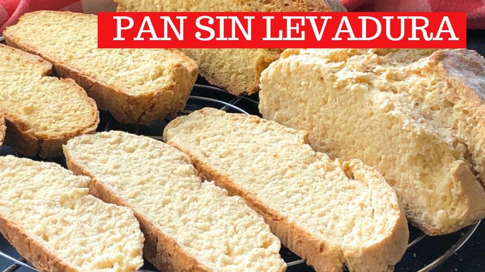 PAN SIN LEVADURA y sin amasar en 30 minutos – Pan de soda