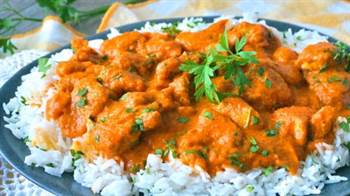 Pollo al curry. Receta fácil y muy rápida