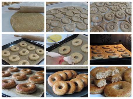 Donuts integrales al horno