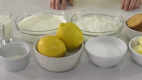 Tarta de limón SIN HORNO. Receta fácil y rápida