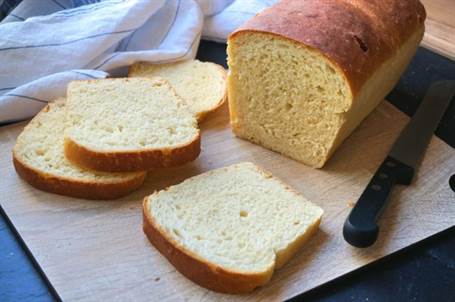Pan de molde fácil con harina común (pan lactal)