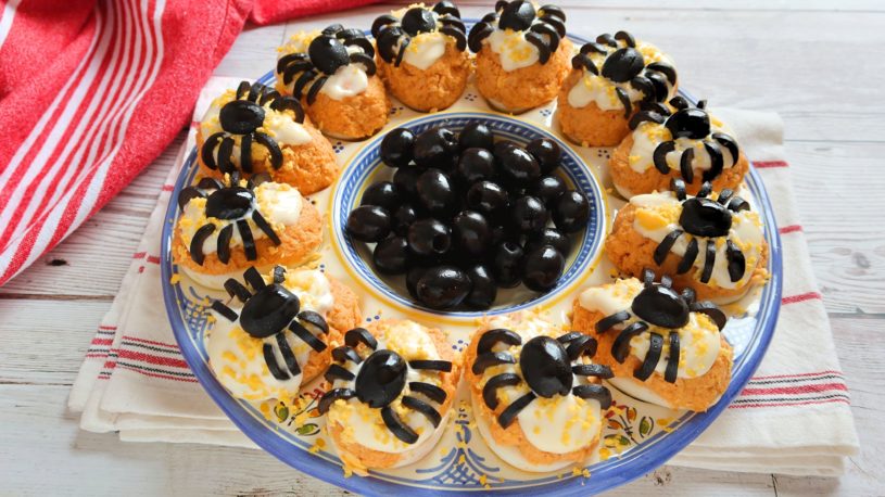 Emigrar Retocar olvidar Huevos de araña, receta de Halloween terrorífica - Anna Recetas Fáciles