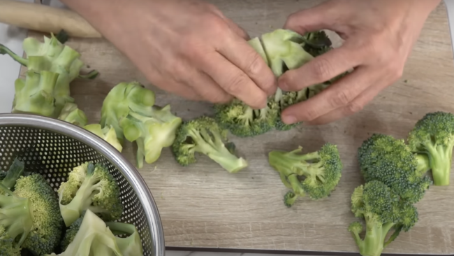 Receta con Brócoli gratinado saludable