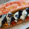 bocadillo de sardinas y pimientos