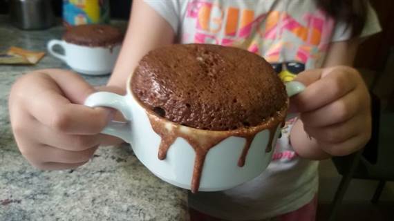 Mug cake de cola cao. fácil en 5 minutos - Anna Recetas