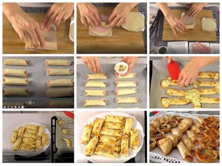 Empanadillas al horno (CANAPÉS ): 6 recetas económicas, fáciles y rápidas (SIN FREÍR) (2 parte)
