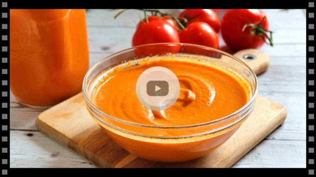 Salsa de tomate casera, receta fácil