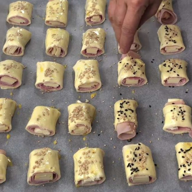 Mininapolitanas de jamón y queso, receta para triunfar